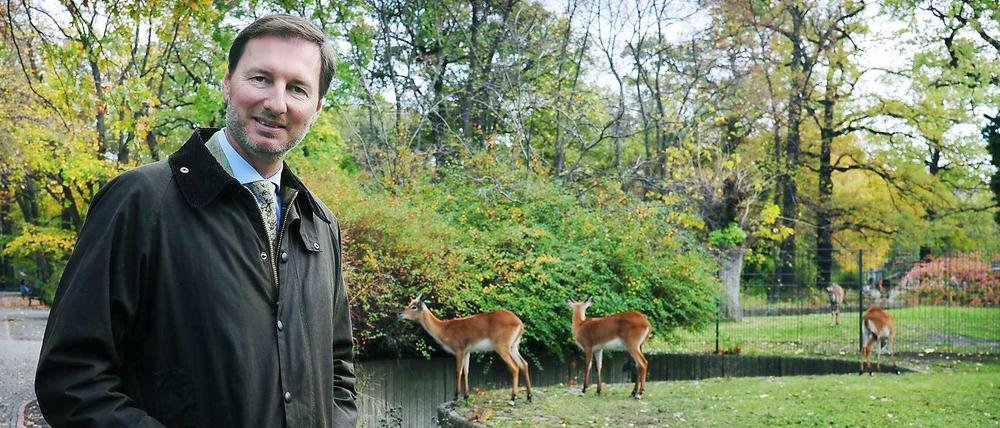Da ist er! Dr. Andreas Knieriem, neuer Direktor von Zoo und Tierpark Berlin, stellt sich vor.