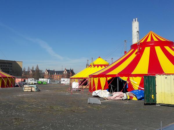 Der Zirkus Cabuwazi soll Kinder aus Flüchtlingsfamilien mit den Kindern aus der Nachbarschaft zusammenbringen.