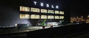Die künftige Batteriefabrik von Tesla 