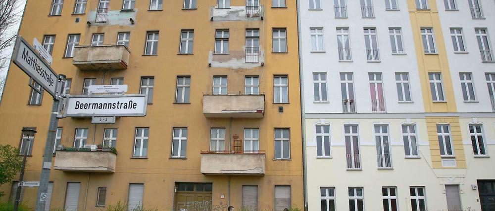 Diese Häuser in der Beermannstraße sollen in diesem Jahr abgerissen werden.