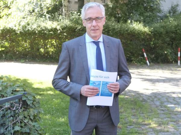 Jörg Simon, Vortsandsvorsitzender Berliner Wasserbetriebe Foto: Kai-Uwe Heinrich