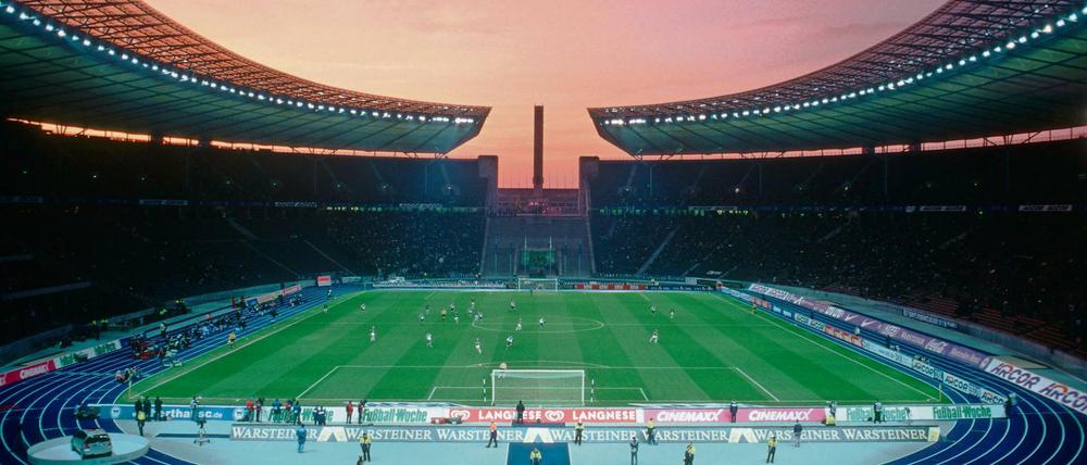 Das Berliner Olympiastadion.