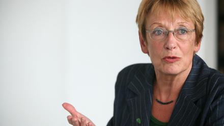 Franziska Eichstädt-Bohlig, Stadtplanerin der Grünen. 