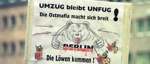 Schlachten von gestern. So massiv wie in früheren Jahren ist der Widerstand gegen einen Komplettumzug der Bundesregierung auch in Bonn schon lange nicht mehr – hier ein Foto von einer Demonstration 1996. 