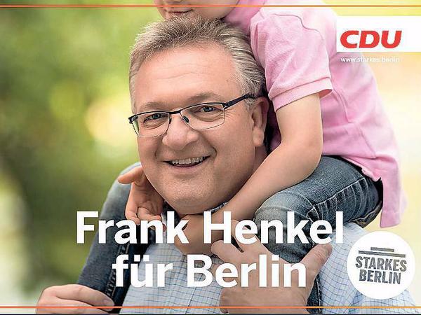 Frank Henkel zieht mit Sohn Leo in den Kampf.