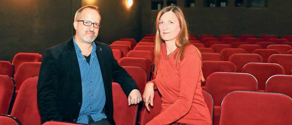 Filmverleiher Christos Acrivulis und die PR-Expertin Claudia Rische lassen das Charlottenburger Kino Klick wieder aufleben.