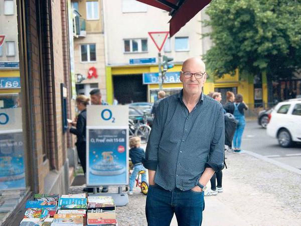 Buchhändler Lutz Stolze hält nicht viel vom künftigen Auto-Bann. 