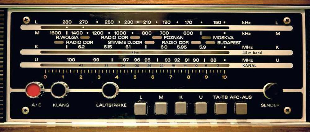 Freiheit, die ich höre. Dieses Radio aus DDR-Produktion hat es sogar ins „Wende Museum“ ins kalifornische Culver City geschafft.