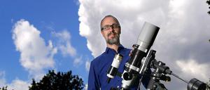 Gemeinsam mit anderen Hobbyastronomen hat Stefan Gotthold die „Lange Nacht der Astronomie“ ins Leben gerufen.  