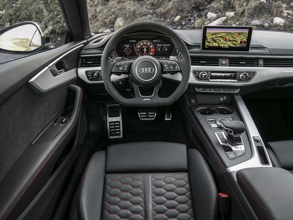 Innenansicht des neuen Audi RS 5.