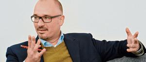 Der Schöneberger. Jan Stöß, 42, ist seit 2012 Landesvorsitzender der Berliner SPD, die rund 17 000 Mitglieder hat. 