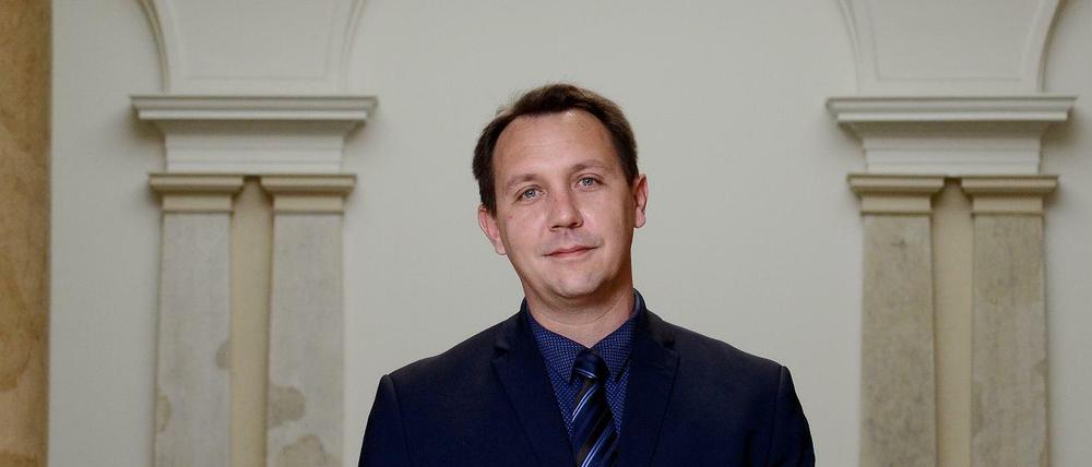 Karsten Woldeit, AfD-Abgeordneter im Abgeordnetenhaus von Berlin.