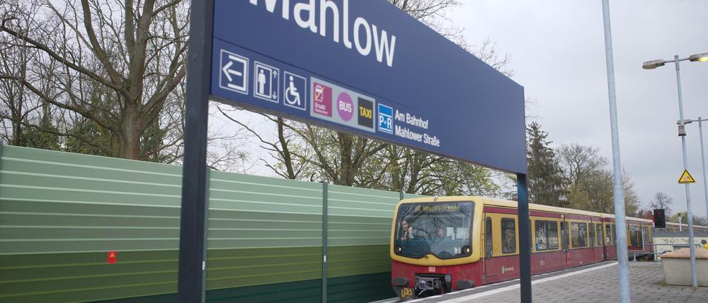Seit Montag fahren wieder Züge zwischen Mahlow und Blankenfelde