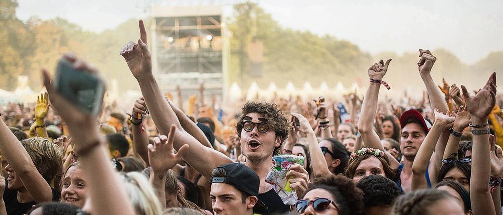 Im vergangenen Jahr standen die Bühnen des Lollapalooza-Festivals noch im Treptower Park in Berlin. 
