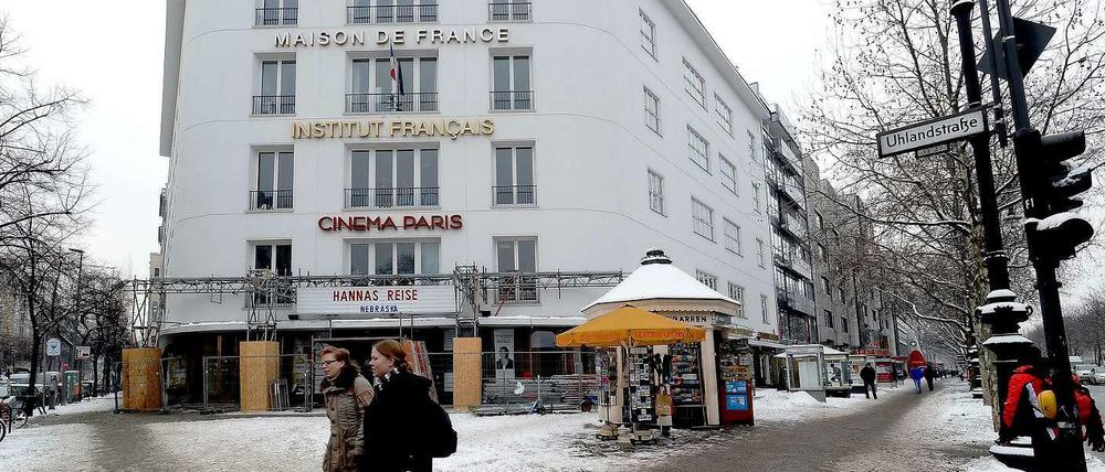 Kultur am Ku'damm. Seit 1950 besteht das Maison de France mit dem Institut français und dem Kino Cinema Paris.
