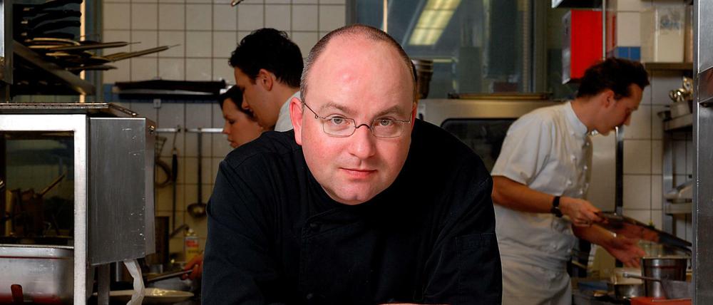 Christian Lohse, Spitzenkoch und Küchenchef in Berlin, wurde vor 10 Jahren mit zwei Sternen ausgezeichnet.