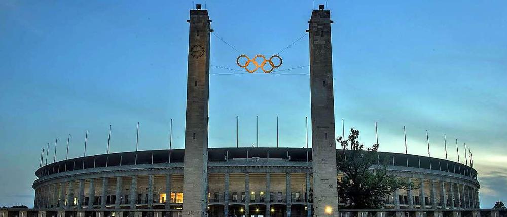 Beton-Schüssel mit moderner Technik: das Berliner Olympiastadion.