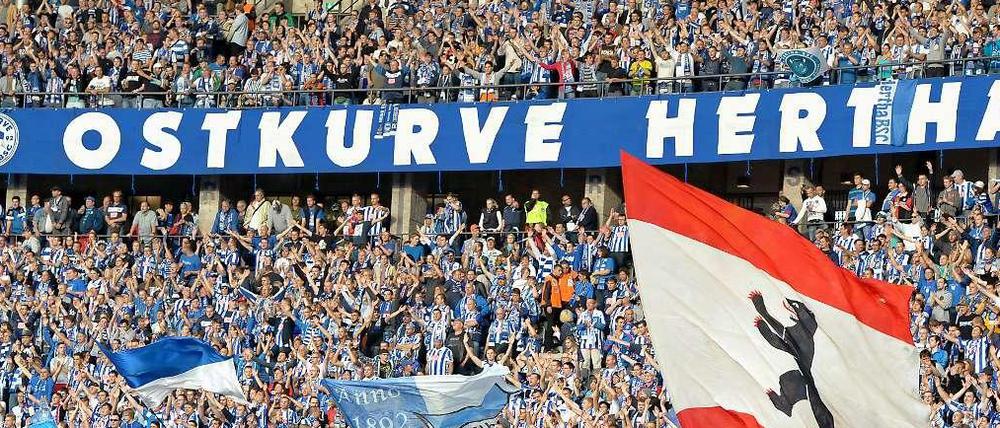 Wer hat das Hertha-Banner gestohlen?