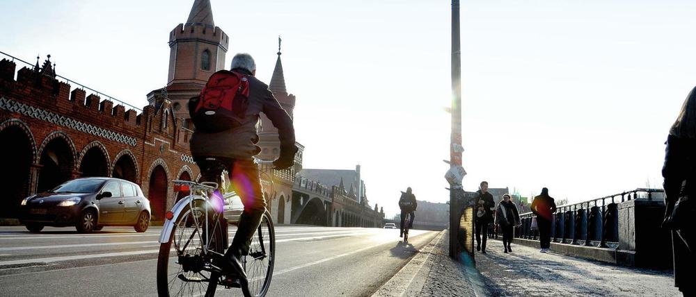 Für Radfahrer in Berlin ist in Sachen Sicherheit noch viel zu tun.