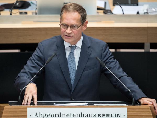 Michael Müller (SPD), Regierender Bürgermeister von Berlin, ist gegen die Offenhaltung von Tegel.