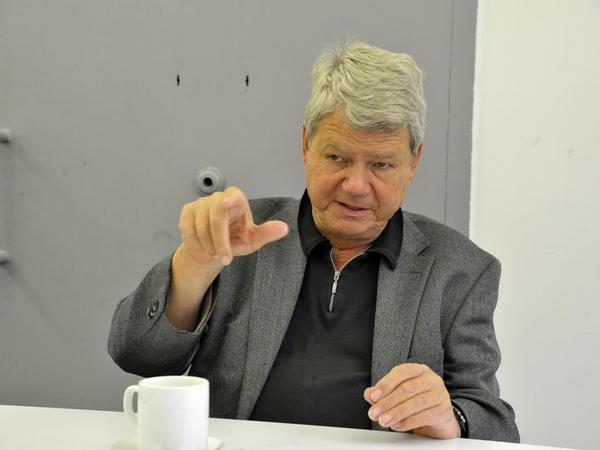 Einst Nebenkläger-Anwalt, dann Senator: Wolfgang Wieland von den Grünen.