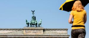 Tourimagnet: das Brandenburger Tor.