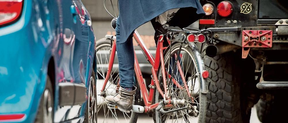 Fahrradstraßen und Radschnellwege sind zwei Forderungen der Initiative Volksentscheid Fahrrad. 