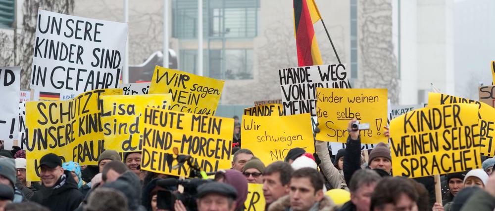 Die angebliche Vergewaltigung war auch Thema auf der Bärgida-Demonstration am vergangenen Wochenende in Berlin.