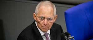 Bundestagspräsident Wolfgang Schäuble (CDU) war Innenminister als die Entscheidung vor 20 Jahren auf Berlin fiel.