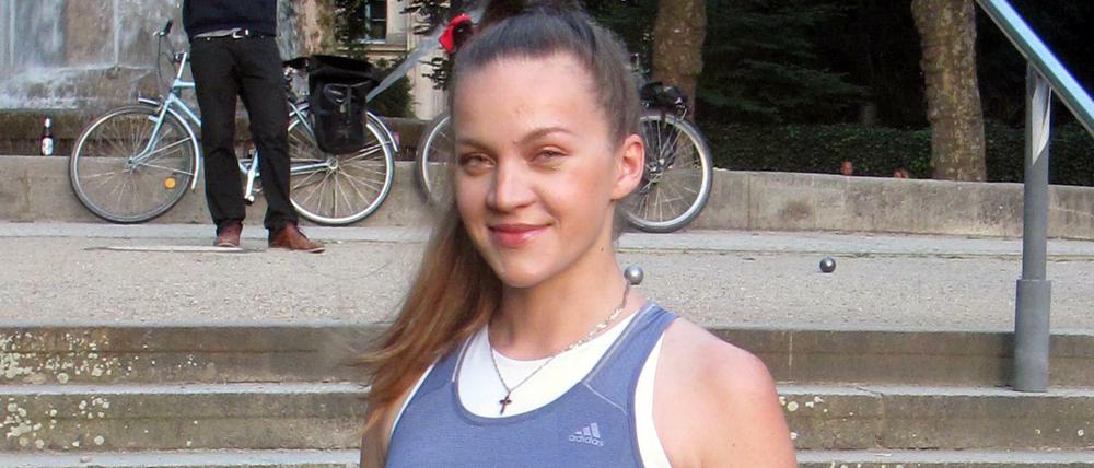 Ekaterina Gribavova startet erstmals bei einem Marathon.