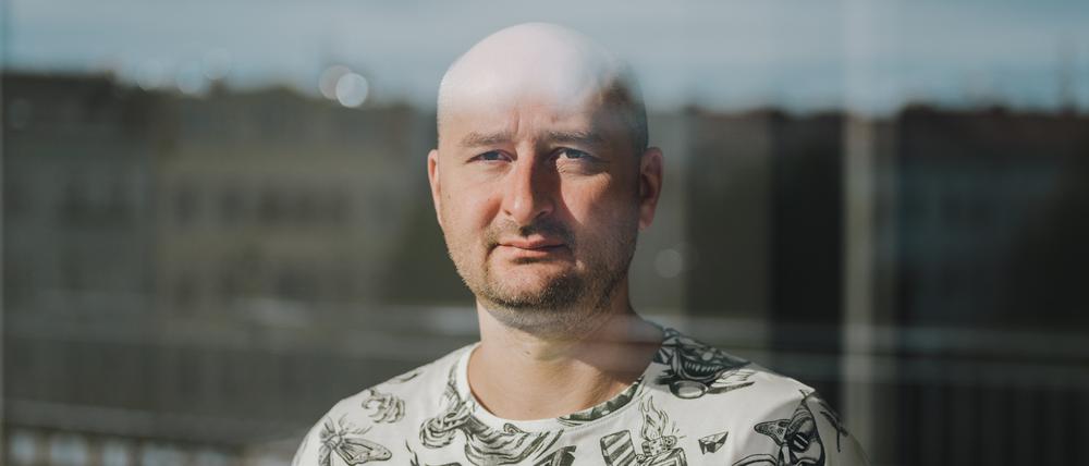 Arkadi Babtschenko ist ein russischer Journalist und Buchautor. Fotografiert am 9. September 2022 in Berlin.