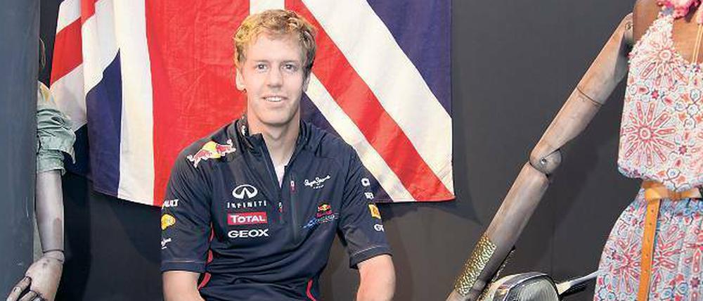 Pflichtprogramm. Sebastian Vettel fühlt sich wohler in seinem Rennauto.