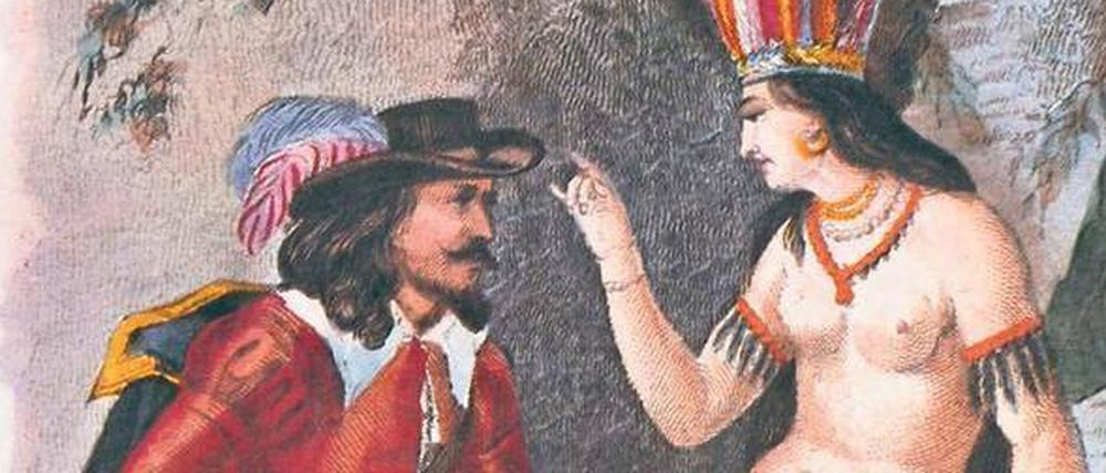 Wachs in ihren Händen. Der Eroberer Hernán Cortés und die halb nackte Doña Marina.
