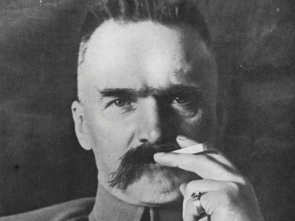 Józef Piłsudski führte Polen in der Zwischenkriegszeit, ab 1926 diktatorisch.