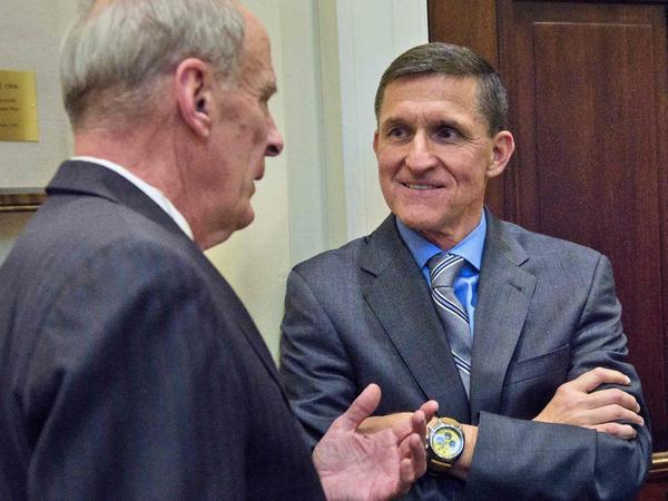 National Security Advisor Mike Flynn ist Ex-General. Büßte aber in Trumps Administration zuletzt Macht ein. 