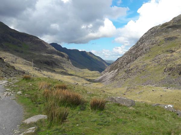 Wilde Landschaften. Snowdonia mit seinen 1000 Meter hohen Bergen ist der größte Nationalpark in Wales.