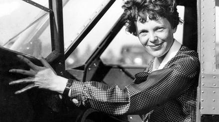 Nicht bodenständig: US-Flugpionierin Amelia Earhart.