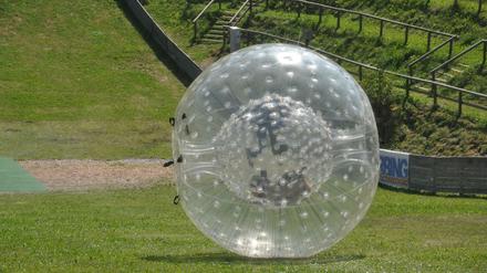 Zorbing am Titisee