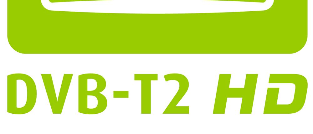 Das DVB-T2 HD-Logo besagt, dass mit einem solchen Empfänger in Deutschland das neue Antennenfernsehen genutzt werden kann - jedenfalls für die 20 öffentlich-rechtlichen Sender. Für die Privatsender wird noch ein Freenet-TV-Abo benötigt. 