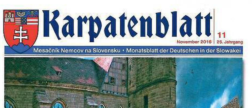 Das "Karpatenblatt"