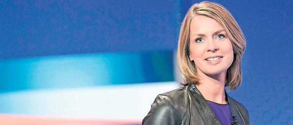 Willkommen im Club. Jessy Wellmer, 37, präsentiert nun die ARD-„Sportschau“ am Samstag, eines der erfolgreichsten und langlebigsten Formate im deutschen Fernsehen.