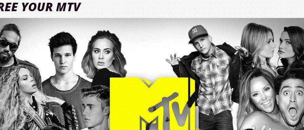 Befreiungsaktion. Das Musikfernsehen MTV ist wieder frei empfangbar.
