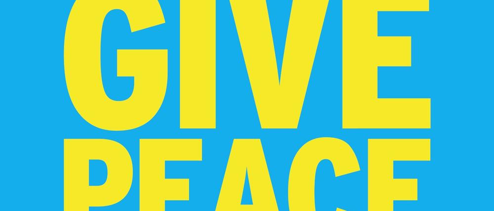 Als Zeichen gegen den Ukraine-Krieg haben Radiosender überall in Europa am Freitagmorgen "Give Peace A Chance" gespielt.