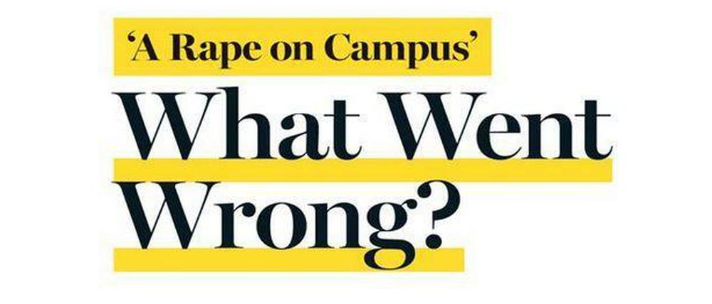 Das "Rolling Stone"-Magazin zieht eine Geschichte über eine Gruppenvergewaltigung an einer amerikanischen Universität zurück.
