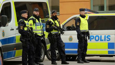 Die schwedische Polizei (Archivbild) hat große Probleme mit der Gang-Kriminalität.