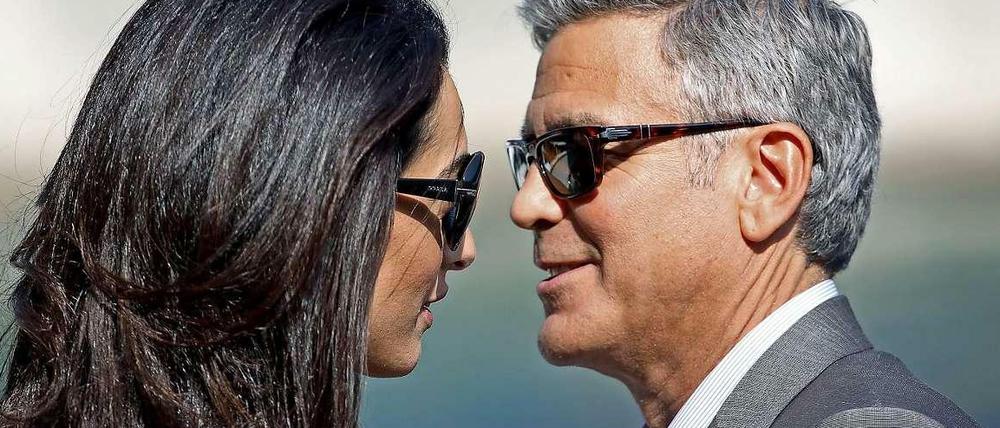 George Clooney und Amal Alamuddin Wedding haben am Samstagabend in Venedig geheiratet.