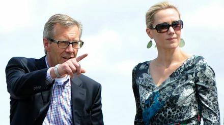 Wieder ein Paar. Der ehemalige Bundespräsident Christian Wulff und seine Ehefrau Bettina.