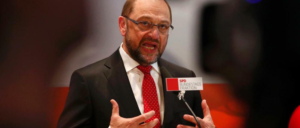 Hoffnungsträger für die SPD: Kanzlerkandidat Martin Schulz
