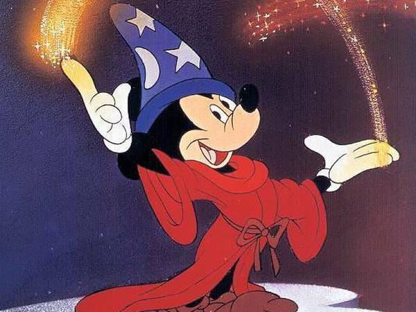 Zauberlehrling: Micky Maus in dem Kinofilm "Fantasia" von 1940.
