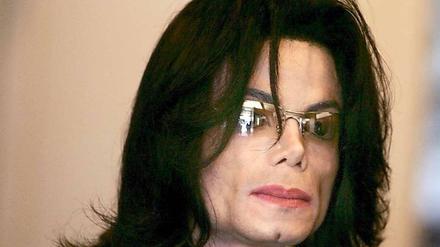 Popstar Michael Jackson im Jahr 2005